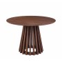 Inez rundt spisebord Ø120 cm - Brunbeiset eik Inez rundt spisebord Ø120 cm - Brunbeiset eik