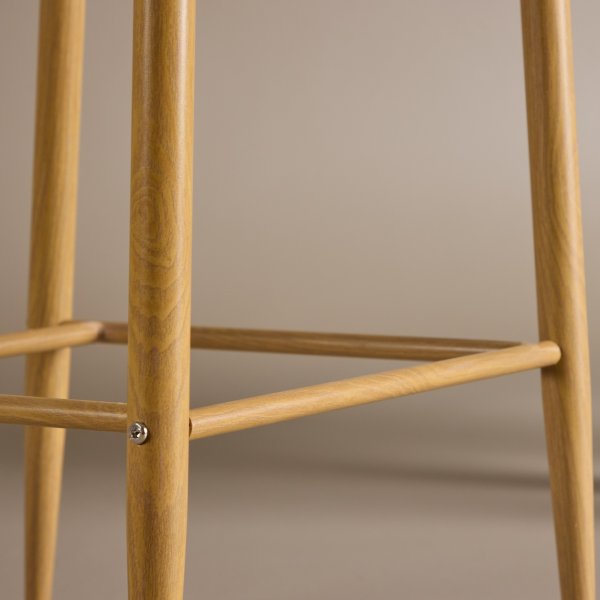 Barstol Argon - Eikimitation / Grå Barstol Argon - Eikimitation / Grå