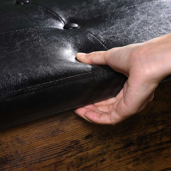 Tomas hallbenk 70 cm - Brun/svart Tomas hallbenk 70 cm - Brun/svart