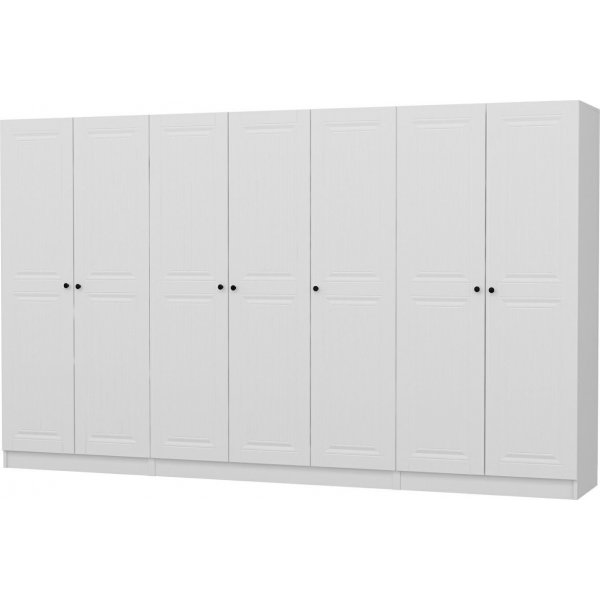 Capeto garderobeskap 315 cm, variant A - Hvit Capeto garderobeskap 315 cm, variant A - Hvit