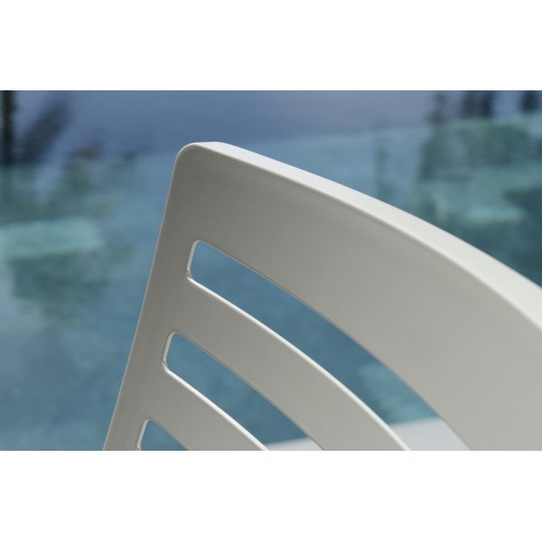 Portals spisegruppe 4 - Hvit/teak