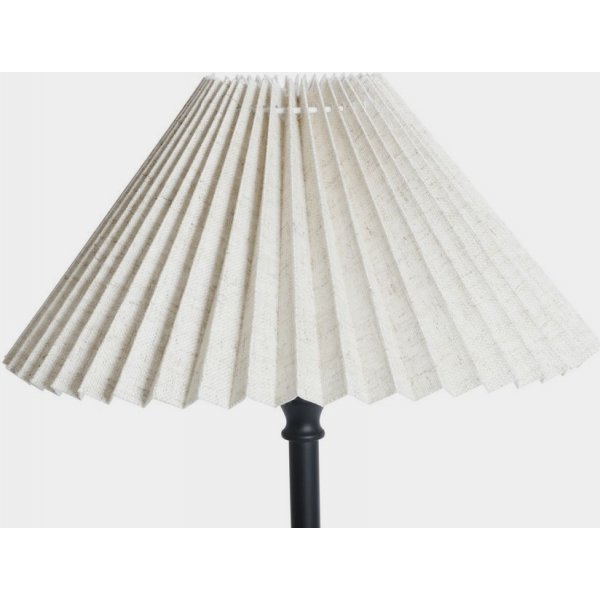 Brettet lampeskjerm - Beige Brettet lampeskjerm - Beige