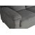 Atlas 3-seter sofa med hy rygg - Gr chenille + Flekkfjerner for mbler
