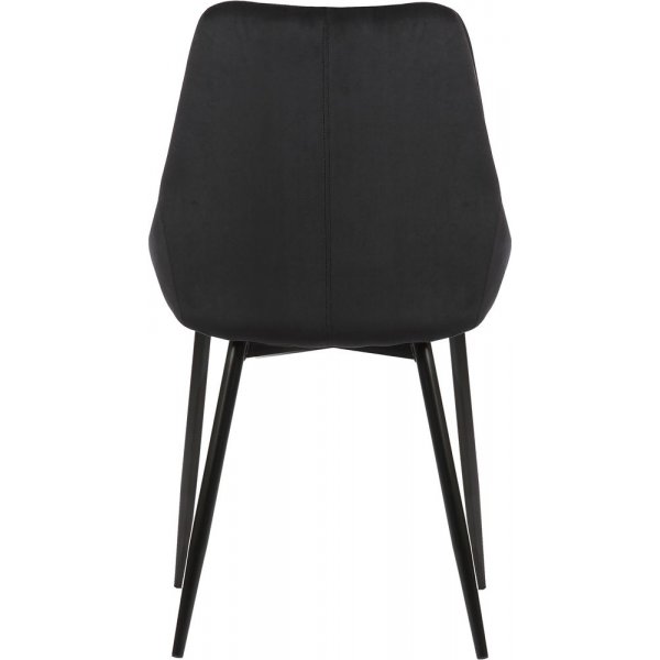 Parade spisestol - Svart fløyel Parade spisestol - Svart fløyel