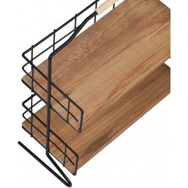 Else hylle - Brun/svart Else hylle - Brun/svart