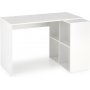 Broz skrivebord 115x77 cm - Hvit