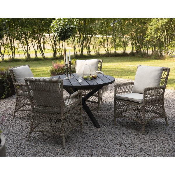 Utendørs lenestol i rotting - Provence Utendørs lenestol i rotting - Provence