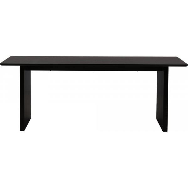 Vail spisebord 200 x 100 cm - Sort Vail spisebord 200 x 100 cm - Sort