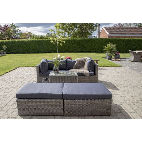 Rossi modulær sofa - Grå + Tekstilrens for møbler Rossi modulær sofa - Grå + Tekstilrens for møbler