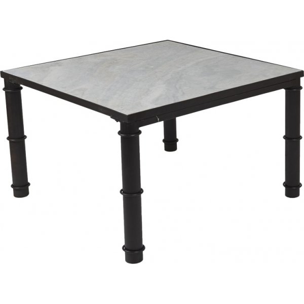 Treasure Sofabord 80 x 80 cm - marmor/Metall + Flekkfjerner for mbler