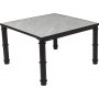 Treasure Sofabord 80 x 80 cm - marmor/Metall + Flekkfjerner for mbler