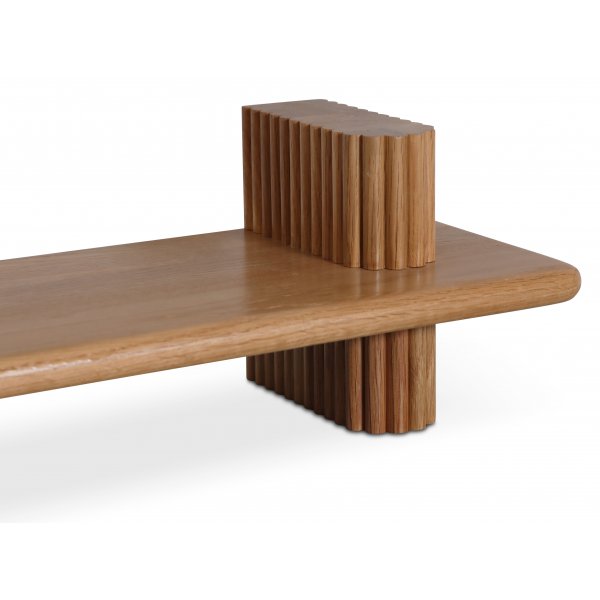 Posh byggbart hyllesystem XL - Lakkert eik