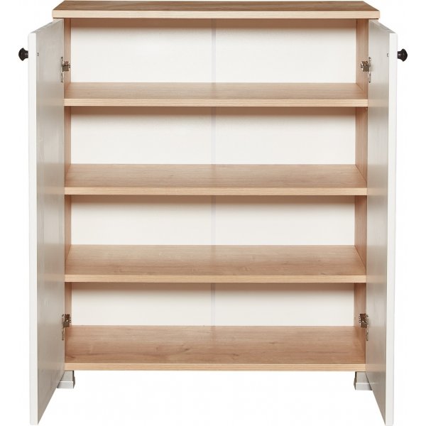 Tuvalle 35 skoskap - Safir eik/valnøtt Tuvalle 35 skoskap - Safir eik/valnøtt