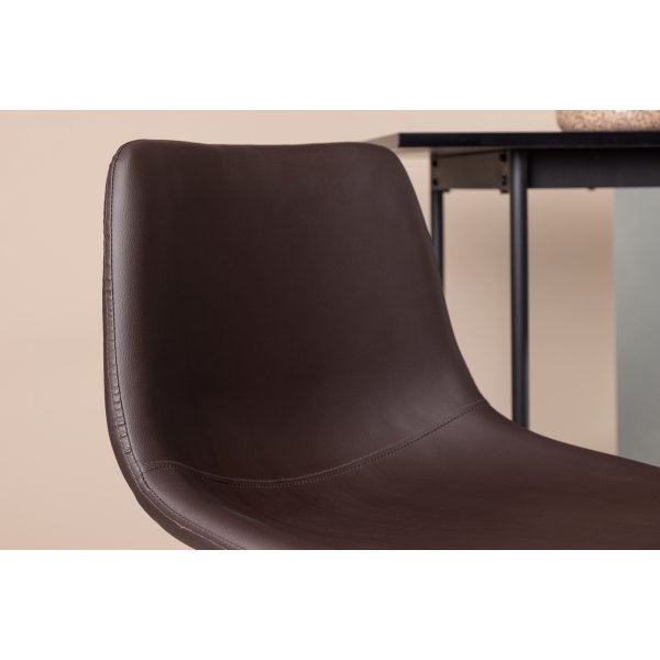 Alexi barkrakk - Brun PU Alexi barkrakk - Brun PU