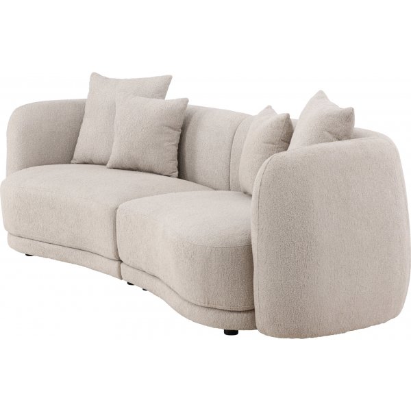 Cielo 3-seters sofa - Beige bouclé Cielo 3-seters sofa - Beige bouclé