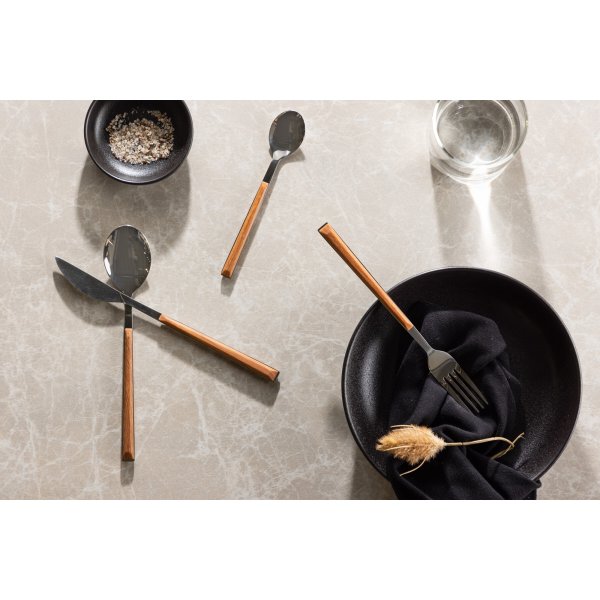 Jublie bestikk 24 stk - Brun/Sølv Jublie bestikk 24 stk - Brun/Sølv