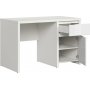 Caspian skrivebord 120 x 65 cm - Blank hvit