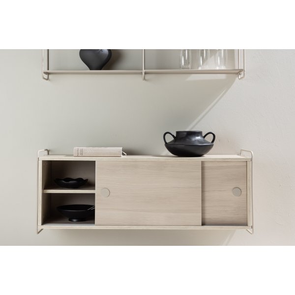 Paris veggskap 48 x 122 cm - Beige/Whitewash Paris veggskap 48 x 122 cm - Beige/Whitewash