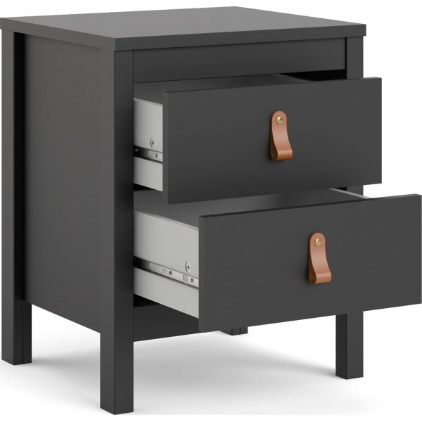 Madrid nattbord - Svart