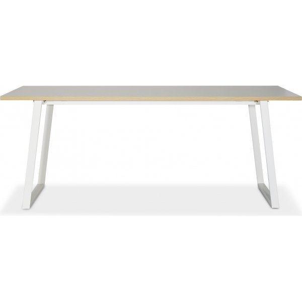 Edge 3.0 Spisebord 190x90 - Hvitt hytrykkslaminat (HPL)