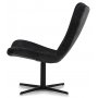Spekerd designer lenestol - Mrkegr Velour