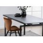 Huddersfield spisebord 160-240 cm - Sort