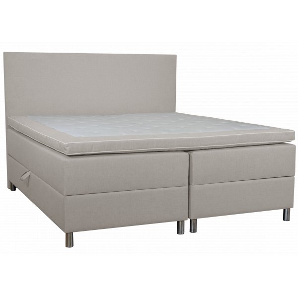 Sengegavl 160 cm - Beige