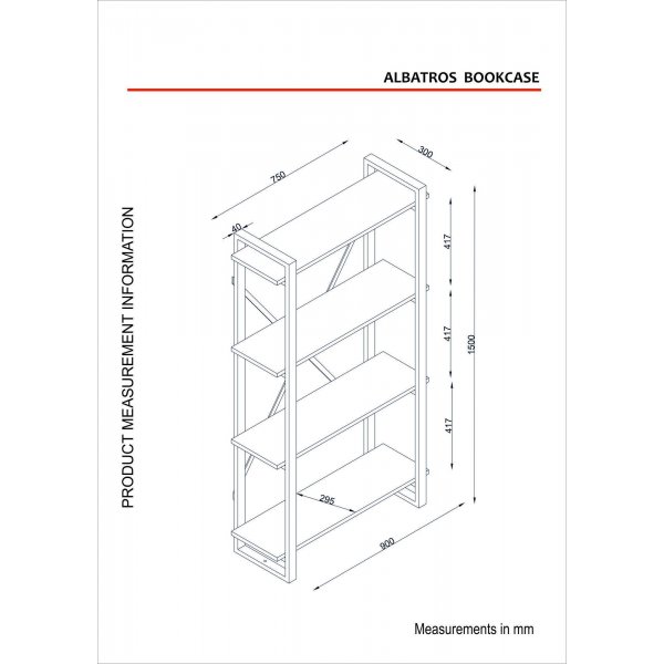 Albatros bokhylle - Valntt