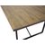Spisebord Herrljunga 250 cm - Svart / Mrk Teak
