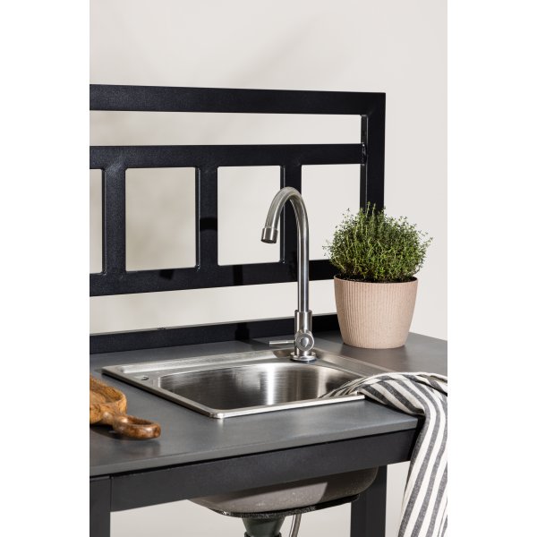 Utekjøkken komplett svart - Alicante Utekjøkken komplett svart - Alicante