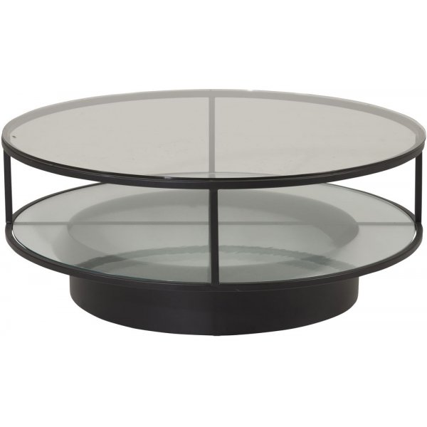 Kvsta salongbord - Svart/glass