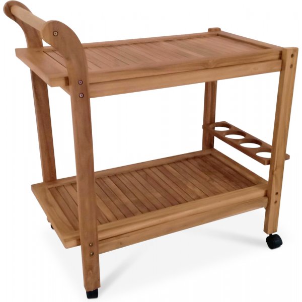 Hallerd serveringsvogn - Teak