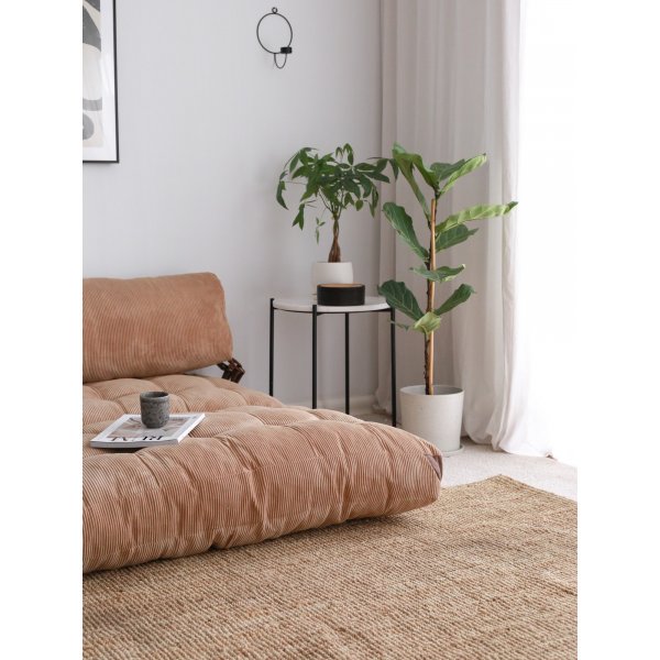 Sammenleggbar 2-seters sovesofa - Camel Sammenleggbar 2-seters sovesofa - Camel