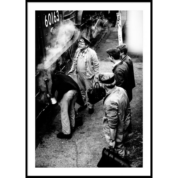 OLD TRAINSTATION - Plakat 50x70 cm