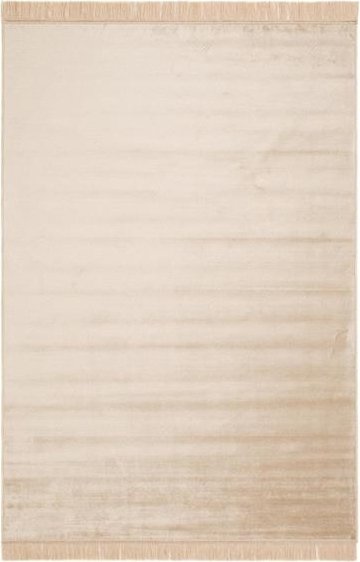 Kunstsilketeppe Granada - Sand - 130x190 cm - Kunstsilketepper, Tepper