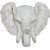 Trädgårdskonst Staty elefant (vägghängd) - H60 cm + Rengjøringsmiddel for utemøbler Trädgårdskonst Staty elefant (vägghängd) - H60 cm + Rengjøringsmiddel for utemøbler