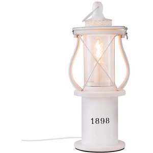 1898 bordlampe - Hvit