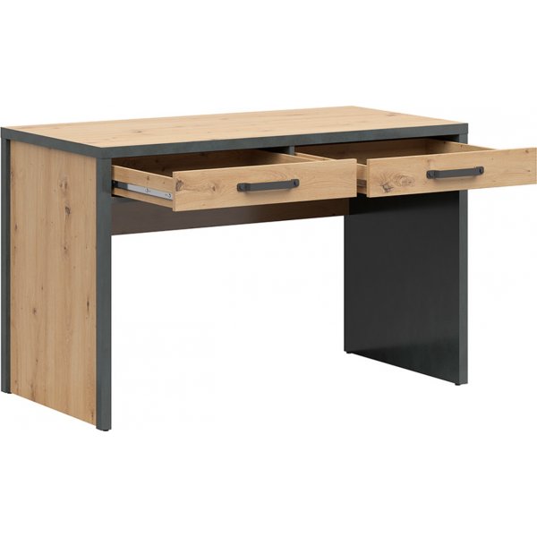 Weston skrivebord 120 x 60 cm - Eik/grå Weston skrivebord 120 x 60 cm - Eik/grå