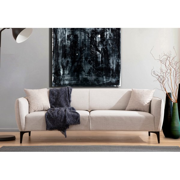 Belissimo 3-seters sofa - Hvit