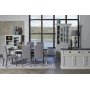 Marstrand spisebord butterfly 200-290 cm - Lysegr / Rykbeiset lakkert eikefinr