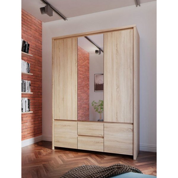 Filippa garderobe - Eik