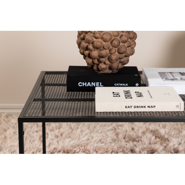 Netz salongbord 80 x 80 cm - Sort Netz salongbord 80 x 80 cm - Sort