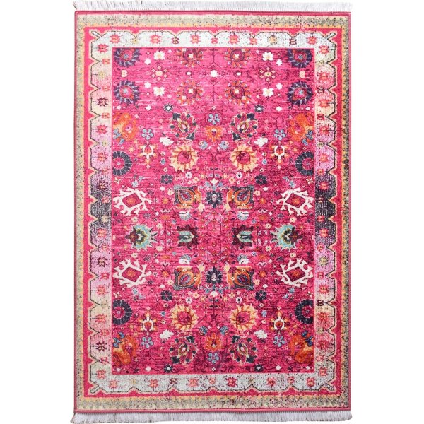 Retro teppe 120 x 180 cm - Flerfarget