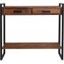 Just home sidebord - Furu/svart