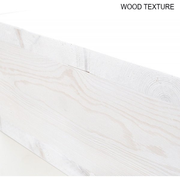 Walter vegghylle 47 - Hvit/svart Walter vegghylle 47 - Hvit/svart