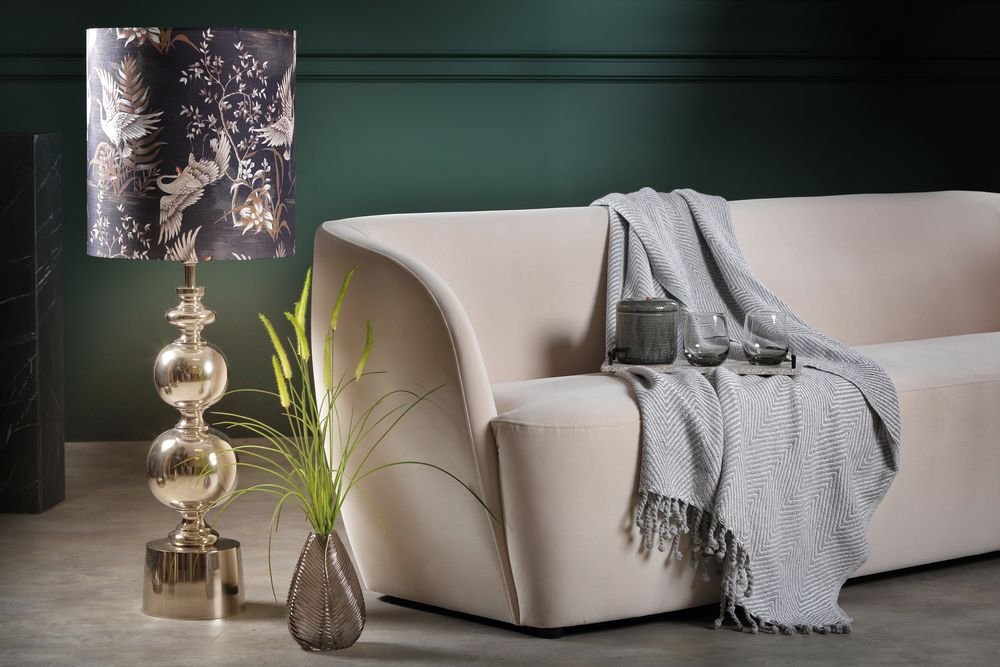 Asplund sofa 3-seter - Valgfri farge - Matt velvet 06 - Beige - 3-seters sofaer, Sofaer