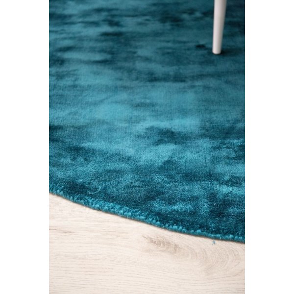 Viskoseteppe Bryan - Turkisblå Viskose Viskoseteppe Bryan - Turkisblå Viskose