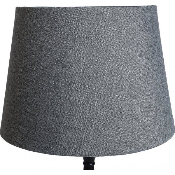 Rund lampeskjerm 27x35x25 cm - Gr (lin)