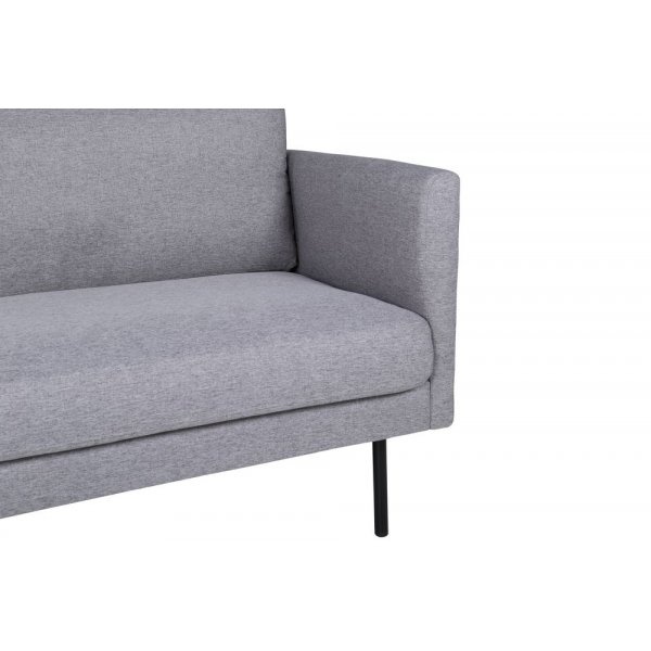 Eden 3-seter sofa B262 cm - Grått stoff + Tekstilrens for møbler Eden 3-seter sofa B262 cm - Grått stoff + Tekstilrens for møbler