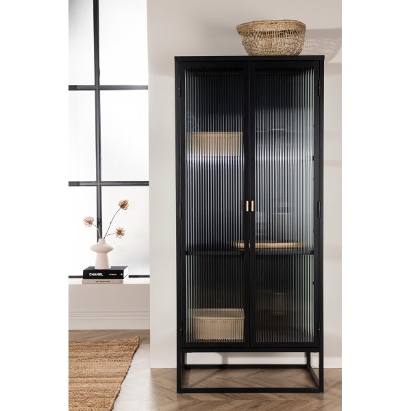 Torso glass skap - Sort Torso glass skap - Sort